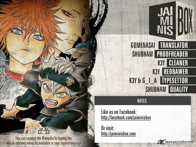 Read BLACK CLOVER Manga Online