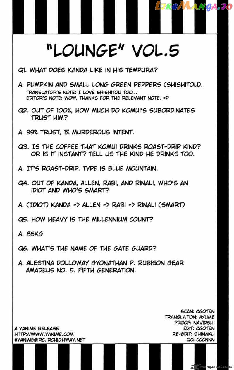 Read D gray Man Manga Online