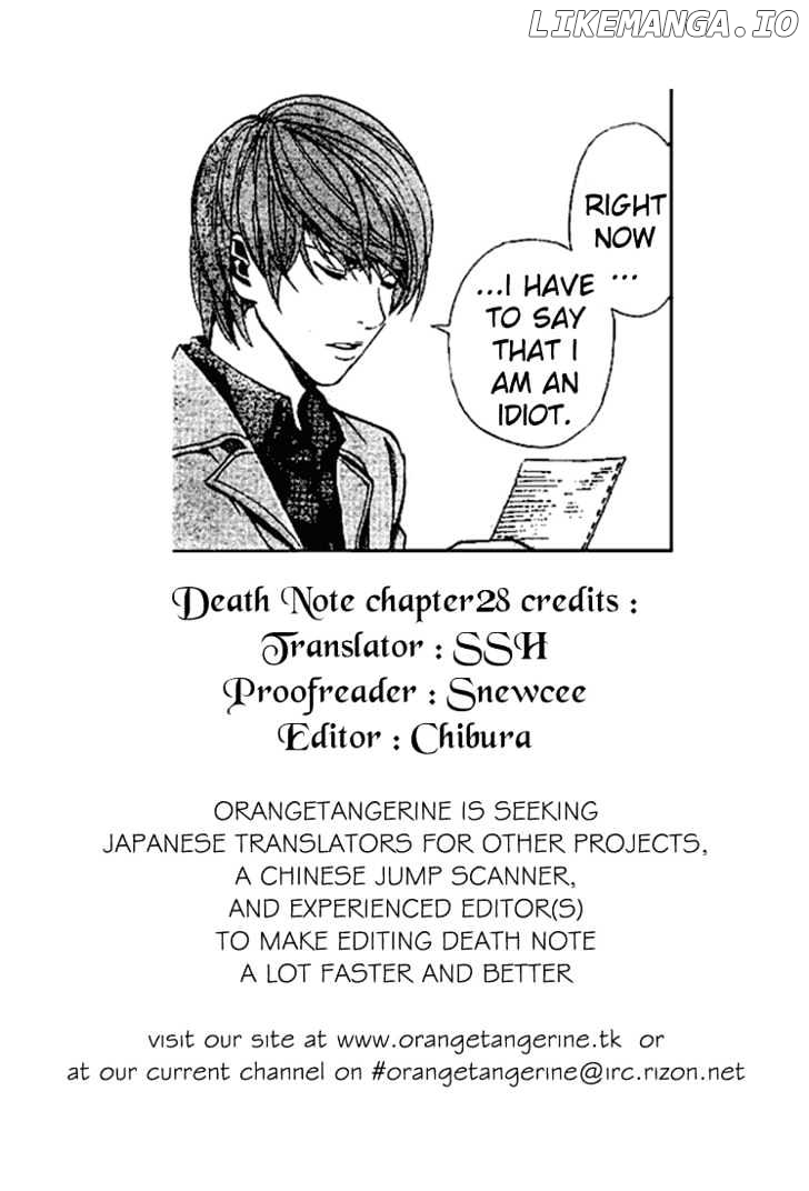 Read Death Note (EN) Manga Online