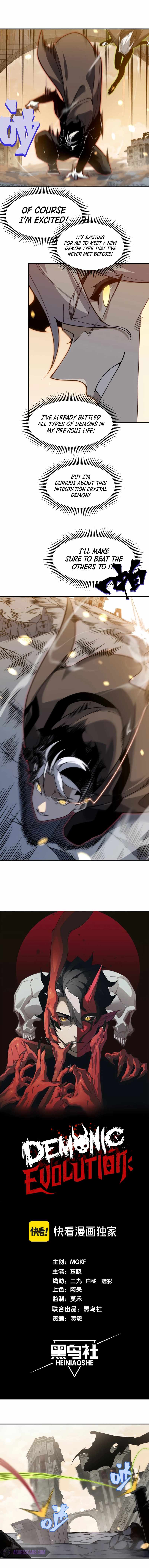 Read Demonic Evolution Manga Online