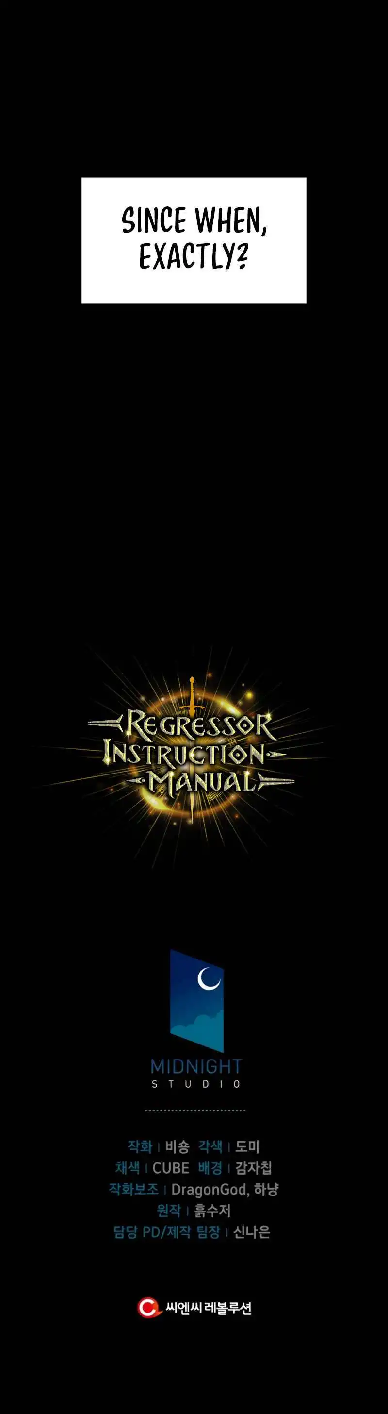 Read Regressor Instruction Manual Manga Online