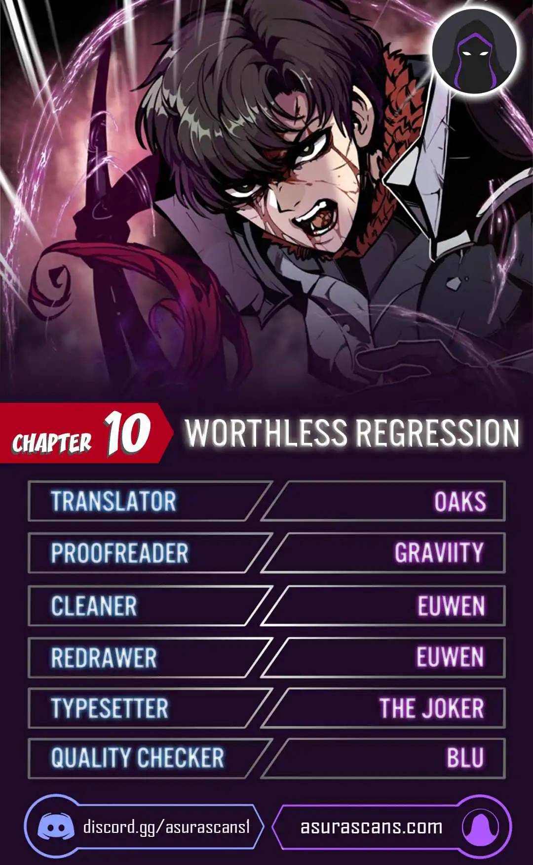 Read Worthless Regression Manga Online