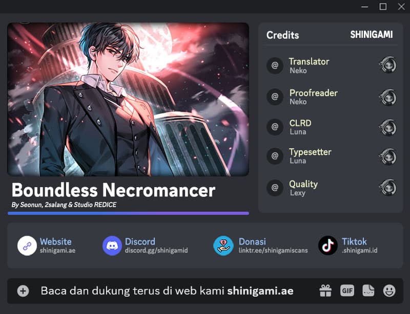 Read Boundless Necromancer (ID) Manga Online